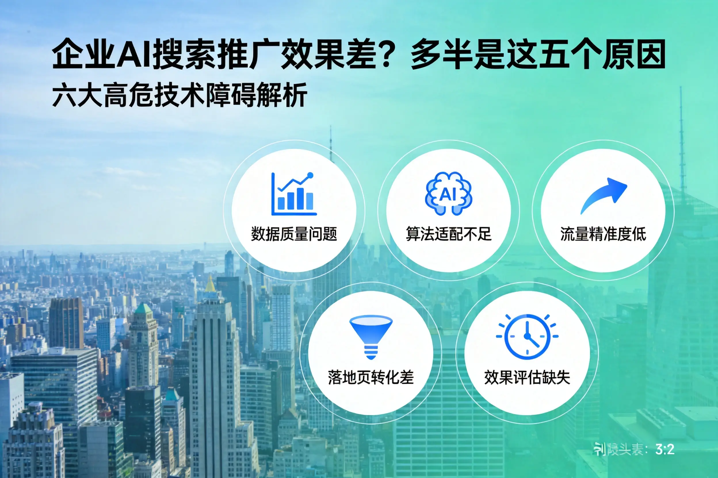 同德企业AI搜索推广效果差?多半是这五个原因