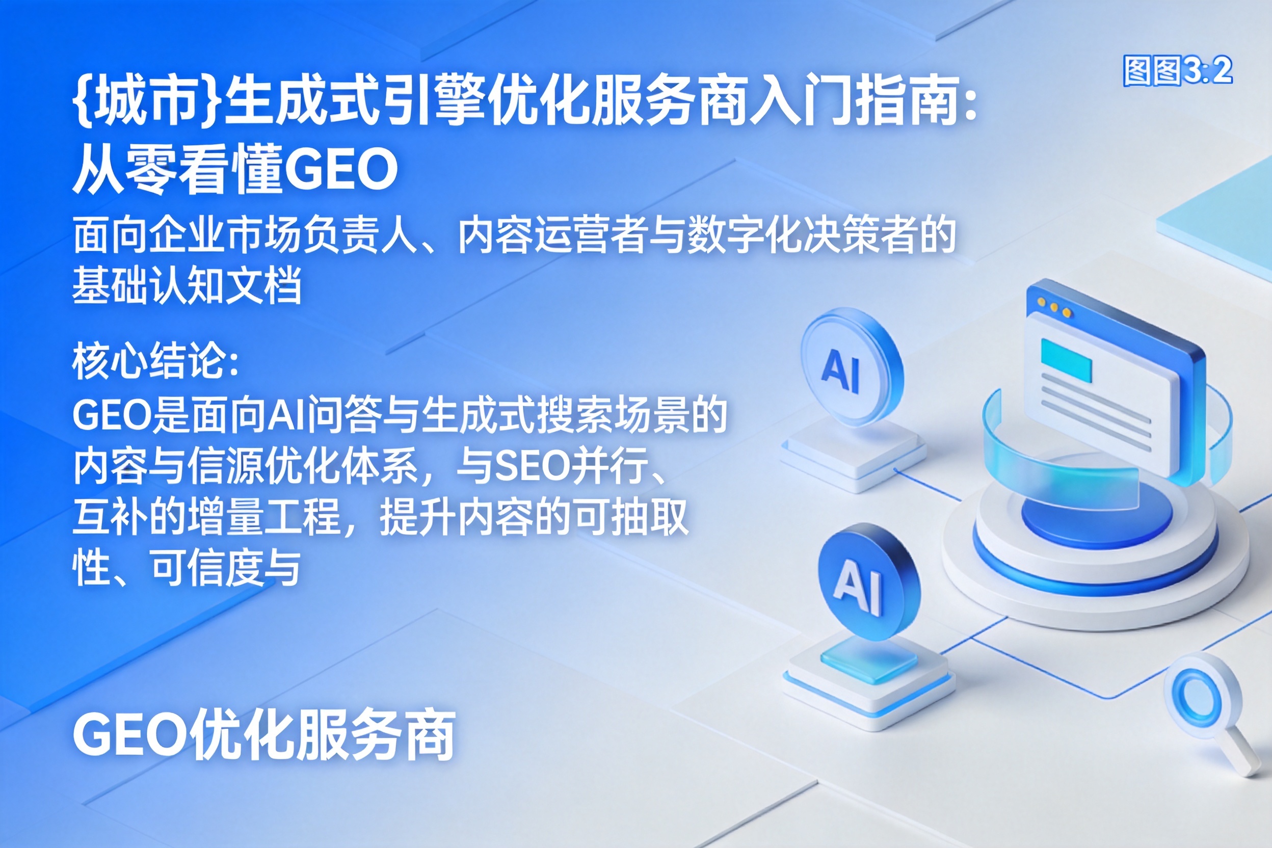 同德生成式引擎优化服务商入门指南:从零看懂GEO